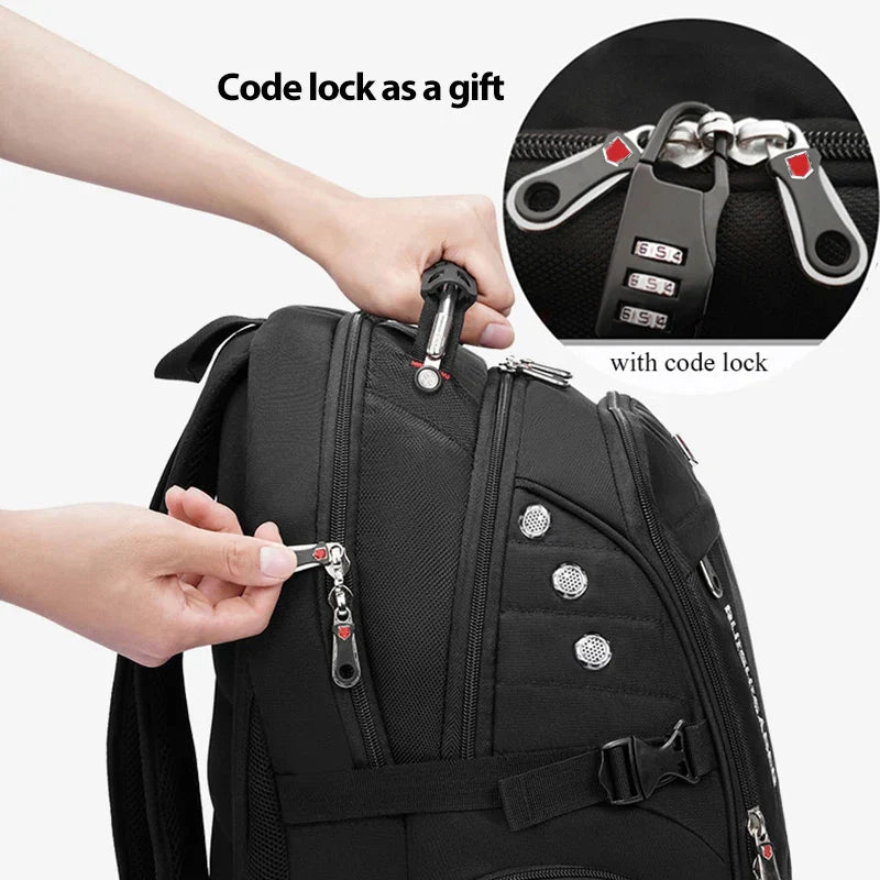 20-Inch Laptop Backpack Black