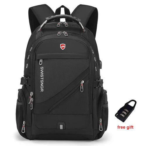 20-Inch Laptop Backpack Black